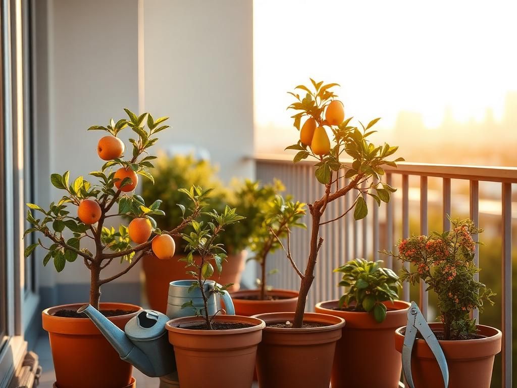 voćno drvo u saksiji