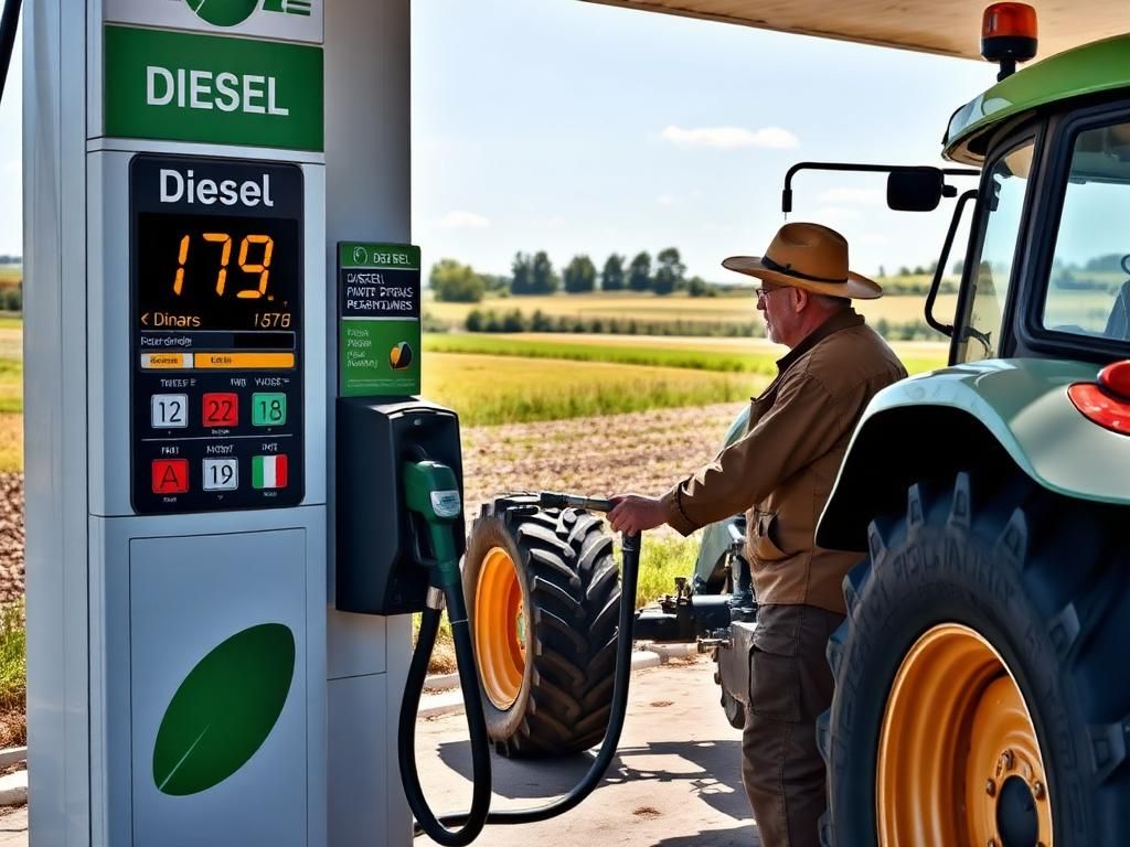 dizel za poljoprivrednike