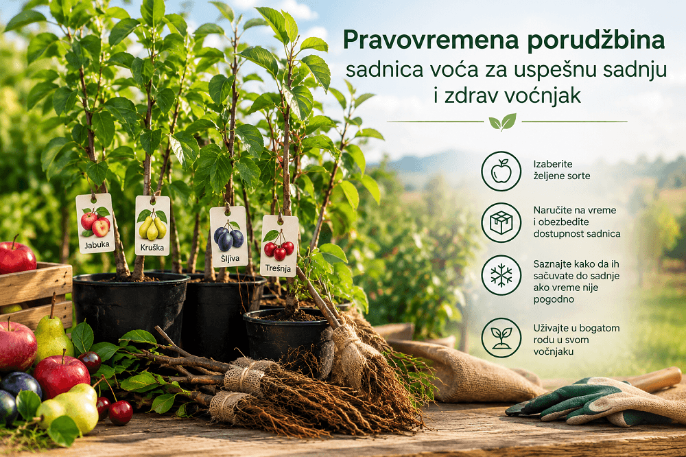 Pravovremena sadnja za zdrav vocnjak